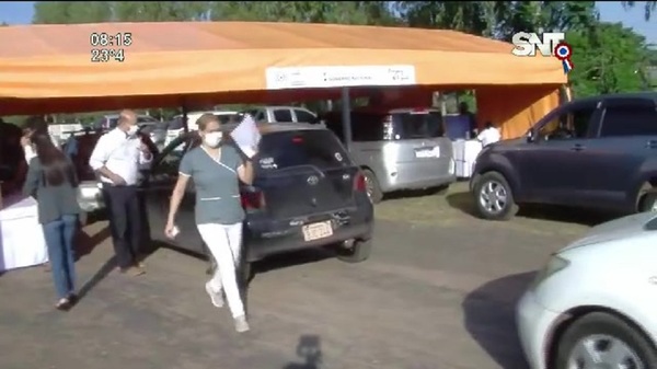 Cantera de Ñemby: Concurrida y ordenada jornada de vacunación - SNT