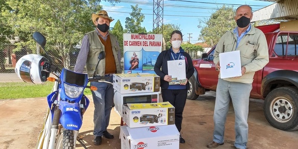 CARMEN DEL PNÁ.: JICA ENTREGA DONACIÓN DE EQUIPO PARA EL PROGRAMA FROPOLEI 