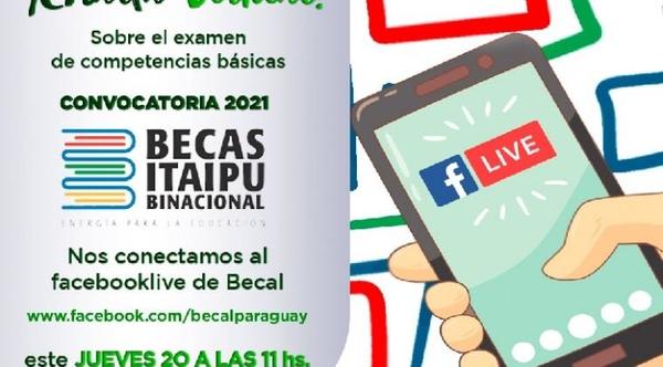 Becas de Itaipú; el programa dará una charla virtual para aclarar dudas hoy – Prensa 5
