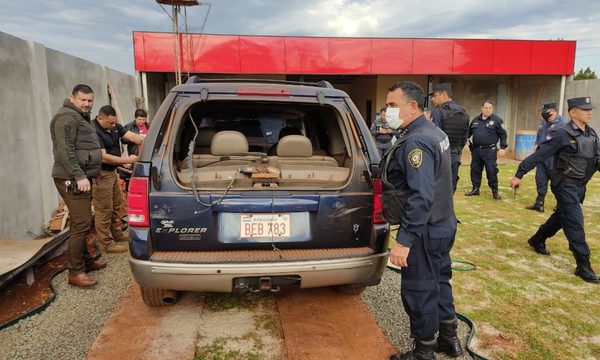 Tres vehículos incautados y un detenido luego de millonario asalto en el microcentro de CDE