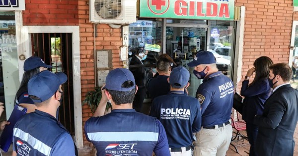 La Nación / Tributación clausuró dos farmacias en Itauguá
