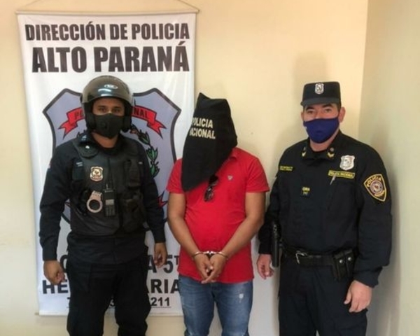 Detienen a un sujeto que cuenta con seis órdenes de captura en Hernandarias