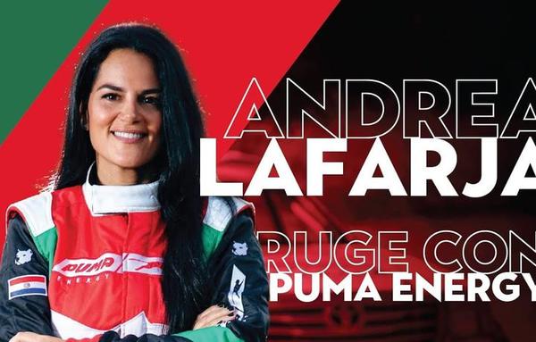 Puma Energy presentó a Andrea Lafarja como piloto oficial de la marca