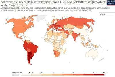 Coronavirus: Argentina hoy es el país con más muertes por millón de habitantes – Prensa 5
