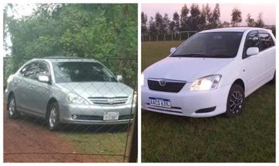 RECUPERAN VEHÍCULOS DENUNCIADOS COMO HURTADOS EN NORDESTE DE ITAPÚA