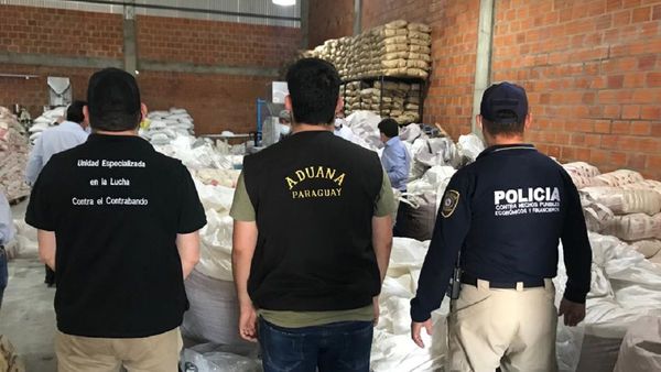 Incautan 35 toneladas de azúcar de presunto contrabando en Limpio