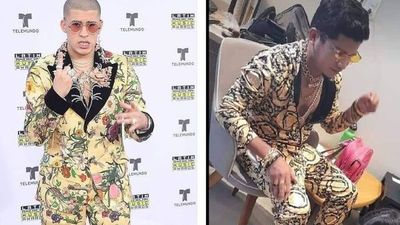 Jaka se viste de millonario y le comparan con Bad Bunny