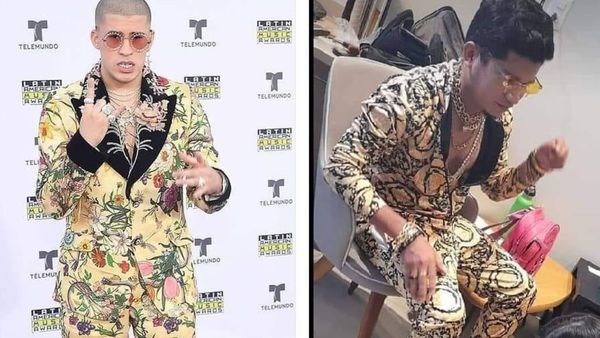 Jaka se viste de millonario y le comparan con Bad Bunny