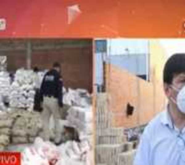 Presunto contrabando: Incautan 35 toneladas de azúcar  - Paraguay.com