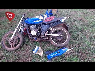 MOTOCICLISTA PIERDE LA VIDA EN ACCIDENTE EN ITAPÚA POTY
