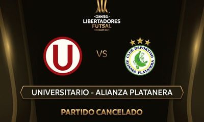 Futsal: Suspenden partido debido a similitud en las indumentarias