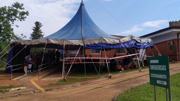 Encarnación: Ordenan retirar carpa de circo que servía de refugio a familias