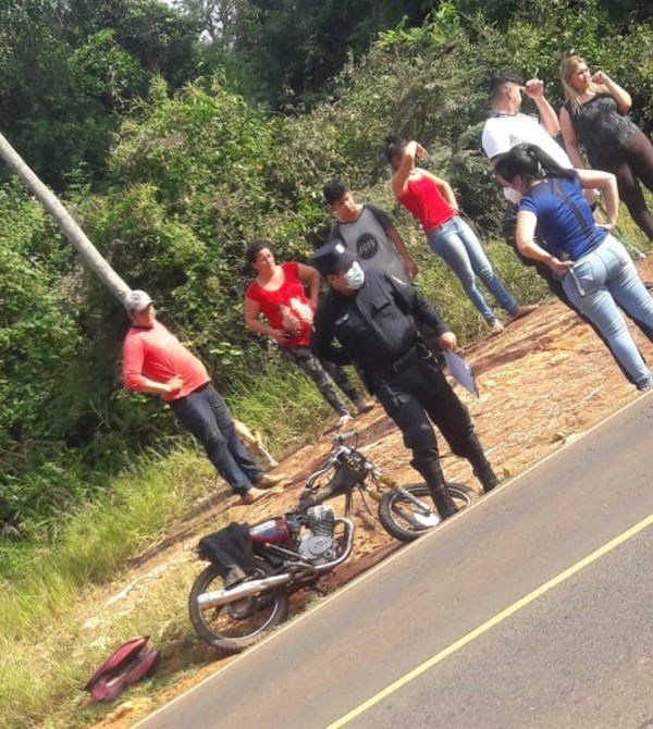 Motociclista falleció tras choque con camioneta - Nacionales - ABC Color
