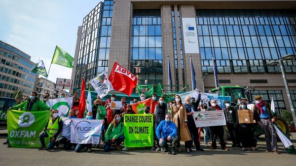 Organizaciones protestan contra el pacto UE-Mercosur