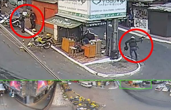 Insólito asalto a policías y cambistas en pleno centro de Ciudad del Este - Nacionales - ABC Color