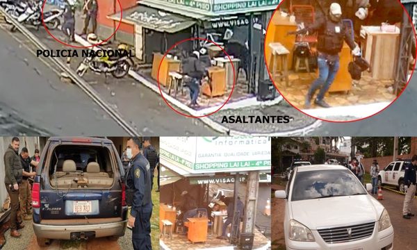 Violento y millonario asalto en las narices de cientos de policías en pleno microcentro de Ciudad del Este – Diario TNPRESS