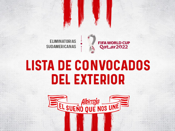 Divulgan lista de convocados del exterior para combo clasificatorio | .::Agencia IP::.