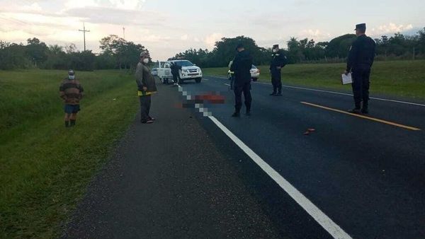 Ciclista fallece tras ser arrollado por un camión en Itapúa