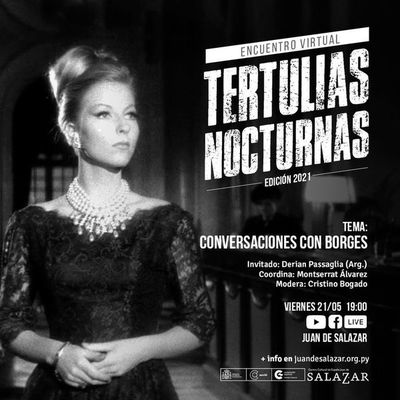Tertulias Nocturnas hoy: «Conversaciones con Borges» - Cultura - ABC Color