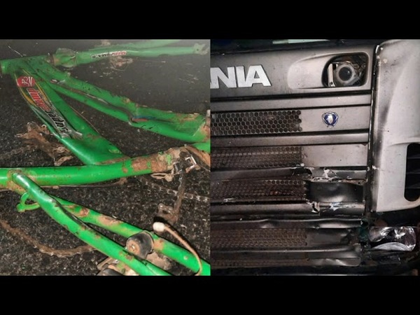 IDENTIFICAN A CICLISTA ARROLLADO POR UN CAMIÓN SOBRE RUTA PY01