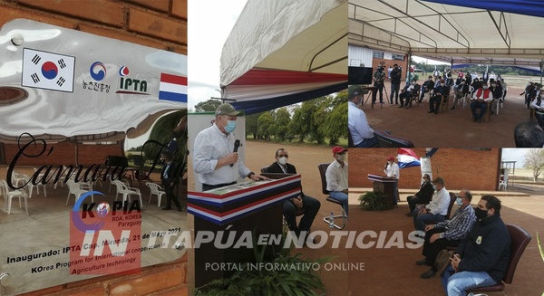 INAUGURAN CÁMARA FRÍA DONADA POR EL KOPIA PARAGUAY AL IPTA SEDE CAP. MIRANDA