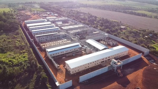 Nuevo centro penitenciario casi terminado en Minga Guazú