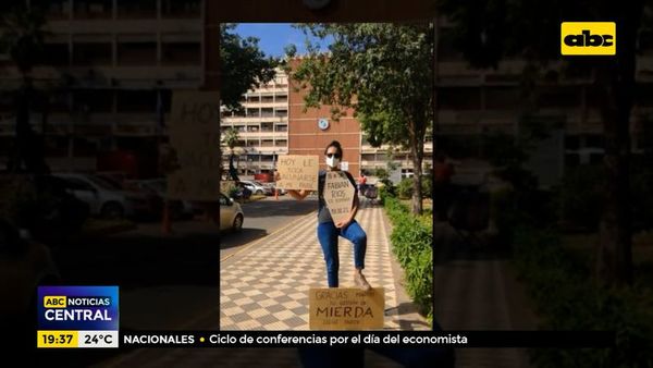 Repudio viral de joven que perdió a su padre - ABC Noticias Central - ABC Color