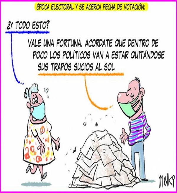 Caricaturas de este sábado 22 de mayo de 2021