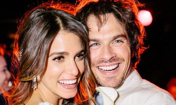 Ian Somerhalder agradeció a su esposa por salvarlo de una crisis económica