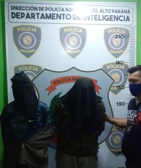 Dos sujetos con frondosos antecedentes quedaron detenidos