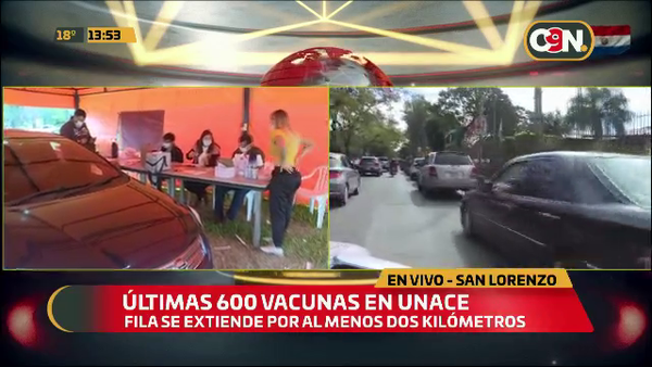 Últimas 600 dosis en la UNACE - C9N