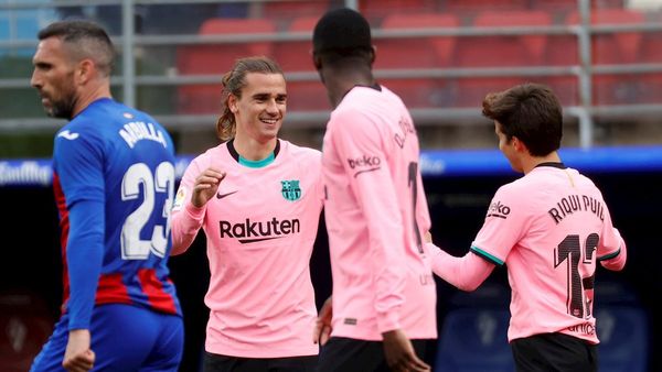 Antoine Griezmann acaba con la desgana del Barcelona