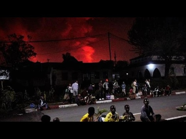 EL VOLCÁN NYIRAGONGO DE LA R.D. DEL CONGO ENTRA EN ERUPCIÓN