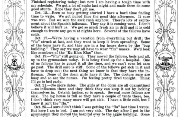 «El segundo síntoma es un ataque de “blues”»: diario de un estudiante en cuarentena (1918) - Cultural - ABC Color