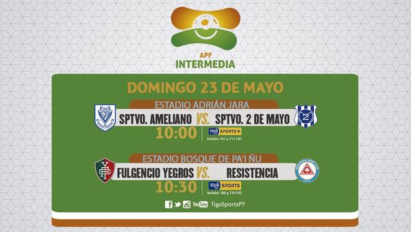 Cierre de jornada por la Intermedia