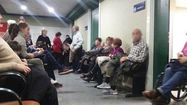 Un día vivido en un hospital saturado
