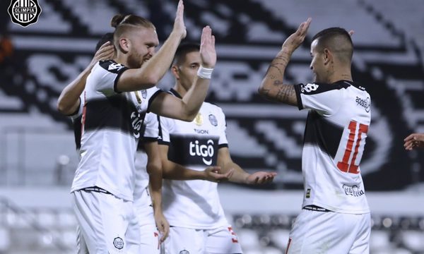 Olimpia golea a Sportivo Luqueño y se inspira para la Copa Libertadores