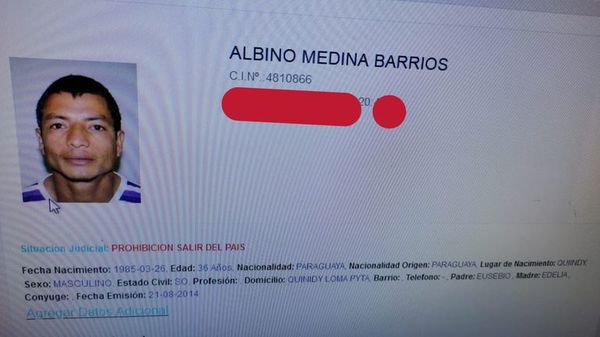 Detienen a sospechoso de asalto y asesinato de despensero en Quiindy - Nacionales - ABC Color