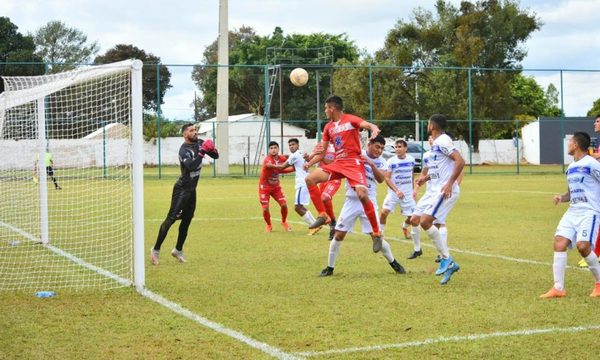 General Caballero e Independiente se frenan en lo alto