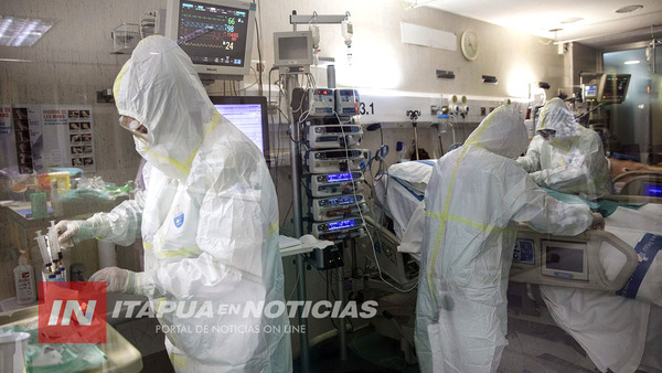 PARAGUAY: ESTÁ FALLECIENDO UNA PERSONA CADA 11 MINUTOS POR COVID