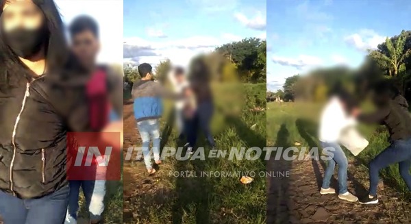 JOVENES GRABAN GOLPIZA A UNA MUJER EN SAN JUAN DEL PNÁ.