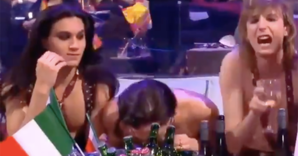 Banda italiana ganadora de Eurovisión 2021 se someterá a test de droga tras incidente en la premiación - C9N