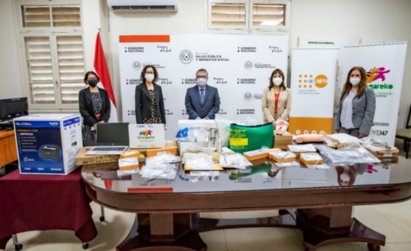 Salud recibe equipos médicos e informáticos por US$ 60.000