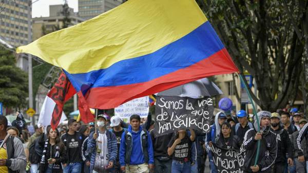 Denuncian que hay 129 desaparecidos durante las protestas en Colombia