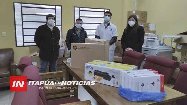 ENTREGAN LOTE DE DONACIONES PARA EL HOSPITAL REGIONAL.