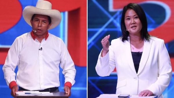 Choques y ataques marcan el debate de equipos técnicos de Castillo y Fujimori