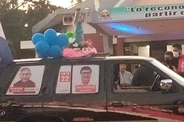 Crónica / Ojapo campaña con ¡caravana a la Virgen!