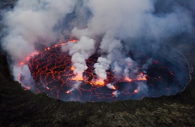 Impactantes imágenes de la erupción del volcán Nyiragongo | OnLivePy
