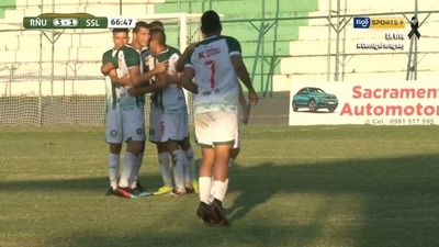 Derlis Mereles y su doblete ante Sportivo San Lorenzo