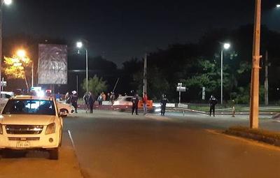 Tras haber protagonizado actos vandálicos, hinchas de Cali fueron demorados en Luque